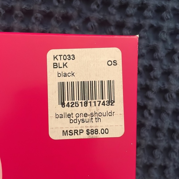 NWT commando one shoulder ballet bodysuit - Picture 5 of 5